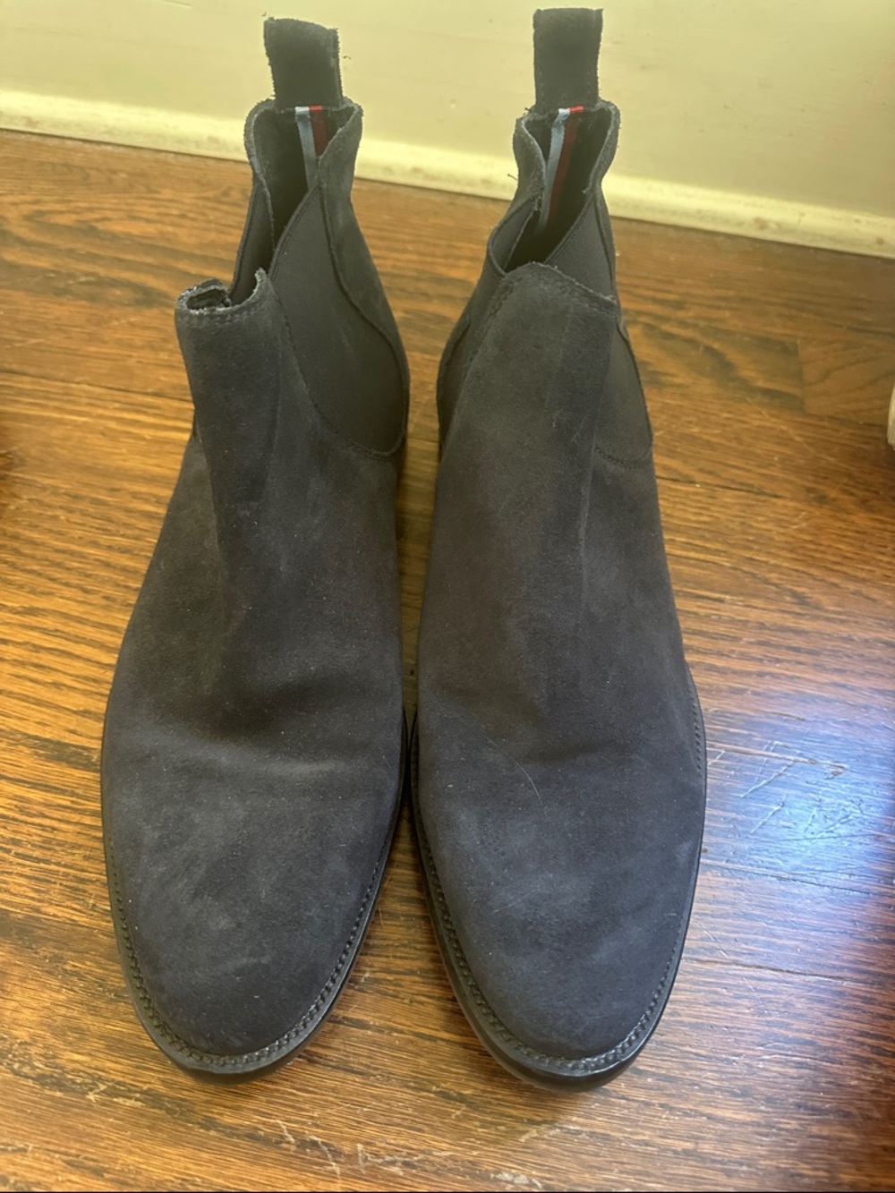 Tommy Hilfiger Men's Dark Navy Suede Chukka Boots